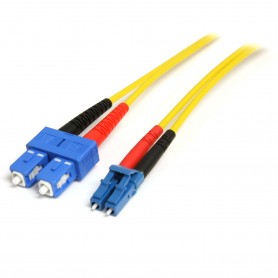 StarTech.com Cavo patch duplex in fibra modalità singola LC-SC 1 m (SMFIBLCSC1)