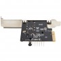 StarTech.com Scheda di Rete PCIe SFP+ 10G - Adattatore Ethernet con Porta SFP+, NIC PCIe Fibra Ottica 10Gigabit - SF (PEX10GSFP)