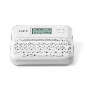 Brother PT-D410 stampante per etichette (CD) Trasferimento termico 180 x 180 DPI Cablato TZe QWERTY