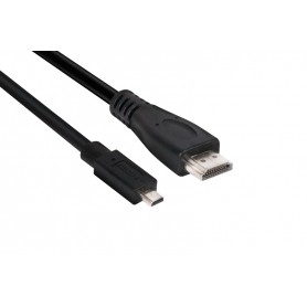 CLUB3D Micro HDMI™ to HDMI™ 2.0 4K60Hz Cable 1M / 3.28Ft (CAC-1351)
