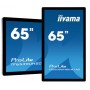 iiyama TF6539UHSC-B1AG visualizzatore di messaggi Pannello piatto interattivo 165,1 cm (65") LCD 500 cd/m² 4K Ultra HD Nero Tou