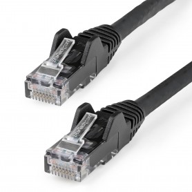 StarTech.com N6LPATCH2MBK cavo di rete Nero 2 m Cat6 U/UTP (UTP) (N6LPATCH2MBK)
