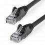 StarTech.com N6LPATCH2MBK cavo di rete Nero 2 m Cat6 U/UTP (UTP) (N6LPATCH2MBK)