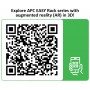 APC Easy Rack 24U Rack indipendenti Nero (ER6402)