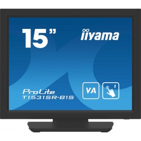 iiyama T1531SR-B1S monitor POS 38,1 cm (15") 1024 x 768 Pixel XGA Touch screen