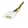 StarTech.com Adattatore alimentatore EPS 4 poli a 8 poli con LP4 F/M 15 cm (EPS48ADAP)