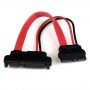 StarTech.com Adattatore slimline SATA a SATA con alimentazione 15 cm - F/M (SLSATAADAP6)