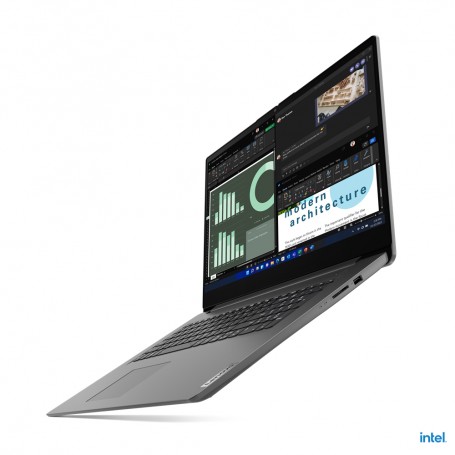 Lenovo V V17 Intel® Core™ i7 i7-1355U Computer portatile 43,9 cm (17.3") Full HD 16 GB DDR4-SDRAM 512 GB SSD Wi-Fi 6 (802.11a