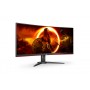 AOC G2 CU34G2XE/BK LED display 86,4 cm (34") 3440 x 1440 Pixel Wide Quad HD LCD Nero, Rosso