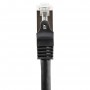 StarTech.com N6SPAT1MBK cavo di rete Nero 1 m Cat6 SF/UTP (S-FTP) (N6SPAT1MBK)