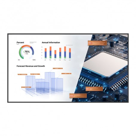 BenQ ST7502S Pannello piatto per segnaletica digitale 190,5 cm (75") LCD 400 cd/m² 4K Ultra HD Nero Processore integrato Androi