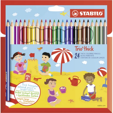 AST24 STABILO TRIO THICK CARTONE