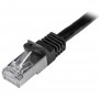 StarTech.com N6SPAT2MBK cavo di rete Nero 2 m Cat6 SF/UTP (S-FTP) (N6SPAT2MBK)