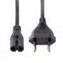 StarTech.com Cavo di Alimentazione CA da 3m, Spina EuroPlug a C7, 2.5A-250V, 18AWG, Cavo Elettrico di Ricambio con spina italian