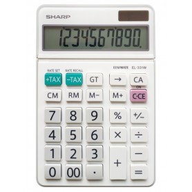 Sharp EL-331W calcolatrice Calcolatrice finanziaria Bianco (SH-EL331WB)
