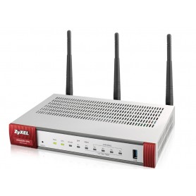 Zyxel USG20W-VPN-EU0101F router wireless Gigabit Ethernet Dual-band (2.4 GHz/5 GHz) 4G Grigio, Rosso (USG20W-VPN-EU0101F)