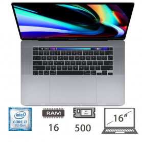 MBP 16 T.BAR(2019)I7-9750H-@2.6GHZ/16/500/SG/2Y