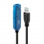 Lindy 43158 cavo USB 8 m USB 3.2 Gen 1 (3.1 Gen 1) USB A Nero (43158)