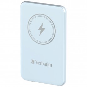 Verbatim Charge 'n' Go Polimeri di litio (LiPo) 5000 mAh Carica wireless Blu