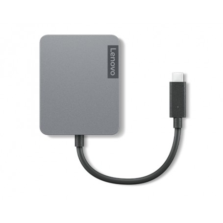 Lenovo 4X91A30366 hub di interfaccia USB 2.0 Type-C Grigio (4X91A30366)