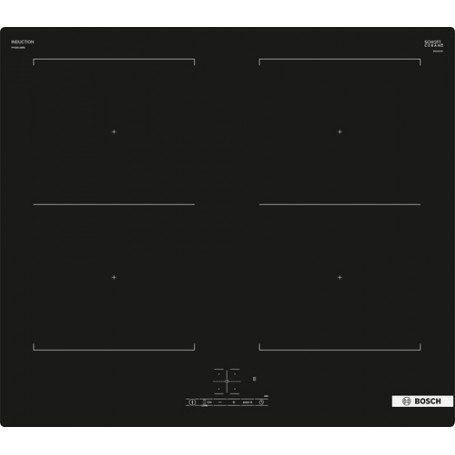 Bosch Serie 4 PVQ611BB6E Piano cottura a induzione 60 cm Nero, senza profili