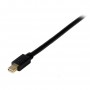 StarTech.com Cavo convertitore adattatore Mini DisplayPort a VGA da 1,8 m – mDP a VGA 1920x1200 - Nero (MDP2VGAMM6B)