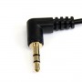 StarTech.com Cavo audio stereo ad angolare destro 3,5 mm slim 30 cm - M/M (MU1MMS2RA)
