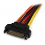 StarTech.com Adattatore cavo splitter Y di alimentazione SATA tipo latch 15 cm - M/F (PYO2LSATA)