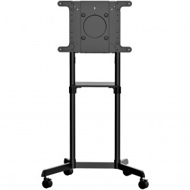 StarTech.com Carrello porta TV con ruote - Supporto TV portatile per schermi VESA da 37-70" (70 kg) - Supporto TV  (MBLTVSTNDEC)