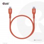 CLUB3D CAC-1511 cavo USB USB 2.0 1 m USB C Arancione