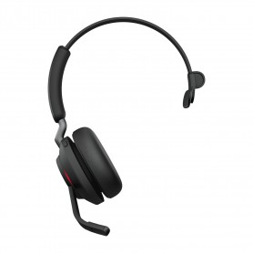Jabra Evolve2 65, MS Mono Auricolare Wireless A Padiglione Ufficio USB tipo-C Bluetooth Nero (26599-899-899)
