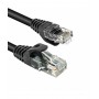 Vultech TAAU010-UTP-BK cavo di rete Nero 1 m Cat6 U/UTP (UTP) (TAAU010-UTP-BK)