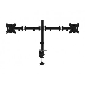 Equip Staffa di montaggio da tavolo articolata per doppio monitor da 13” a 27”