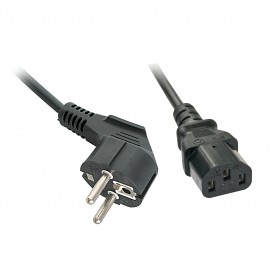 Lindy 30337 cavo di alimentazione Nero 5 m CEE7/7 Accoppiatore C13 (30337)