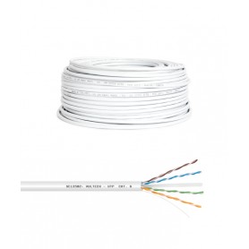 Vultech SC13502-50 cavo di rete Bianco 50 m Cat6 U/UTP (UTP) (SC13502-50)