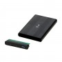 i-tec Advance MYSAFEU312 contenitore di unità di archiviazione Box esterno HDD/SSD Nero 2.5" (MYSAFEU312)