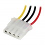 StarTech.com Cavo di estensione di alimentazione LP4 Molex da 30 cm – M/F (LP4POWEXT12)