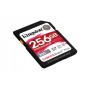 Kingston Technology 256GB Canvas React Plus SDXC UHS-II 280R/150W U3 V60 for Full HD/4K