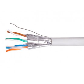 CAVO U/UTP CAT.6 GRIGIO 100MT (404521)