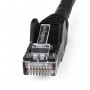 StarTech.com N6LPATCH3MBK cavo di rete Nero 3 m Cat6 U/UTP (UTP) (N6LPATCH3MBK)