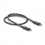 StarTech.com Cavo Thunderbolt 3 USB-C ( 40Gbps) da 0,5m - Compatibile con Thunderbolt e USB (TBLT34MM50CM)
