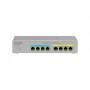NETGEAR MS108TUP Non gestito L2 2.5G Ethernet (100/1000/2500) Supporto Power over Ethernet (PoE) Grigio