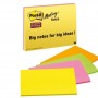 3M 6845-SSP pouch autoadesiva Rettangolo Multicolore 45 fogli (75557)