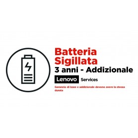 Lenovo 3Y Sealed Battery Replacement (5WS0L01988)