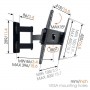 MA3040-B1 STAFFA ROTANTE 32-55