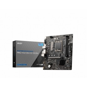 MSI PRO H610M-G DDR4 scheda madre Intel H610 LGA 1700 micro ATX (H610M-G DDR4)