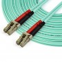 StarTech.com 450FBLCLC10 cavo a fibre ottiche Colore acqua (450FBLCLC10)
