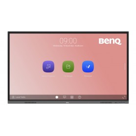 BenQ RE8603 Pannello piatto interattivo 2,18 m (86") LED 400 cd/m² 4K Ultra HD Nero Touch screen Processore integrato Android 1