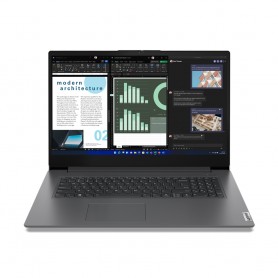 Lenovo V V17 Intel® Core™ i5 i5-13420H Computer portatile 43,9 cm (17.3") Full HD 8 GB DDR4-SDRAM 512 GB SSD Wi-Fi 6 (802.11a