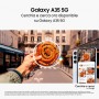 Samsung Galaxy A35 5G Display FHD+ Super AMOLED 6.6”, Android 14, 6GB RAM, 128GB, Dual SIM, Batteria 5.000 mAh, Awesome Iceblu